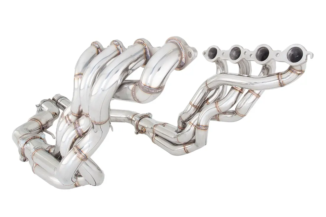 Chevy Ss Sedan Xforce 1-3/4" Primary Long Tube 3" Outlet Header W/3" Metallic Cat Converter Stainless Steel 1