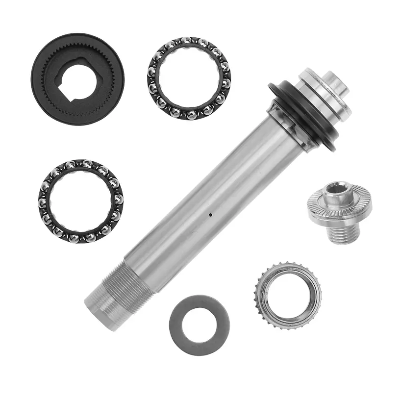 Axle Front Shimano Hb-9000 Complete Axle Kit 1