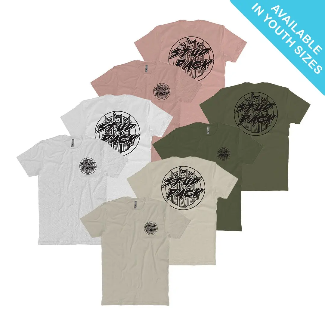 Stud Pack Classic Logo (Outline) T-Shirt 1