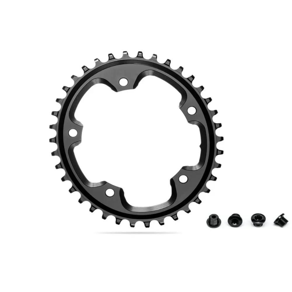 Chainring Absoluteblack Cyclocross 1X 110Bcd 5 Bolt Oval 1