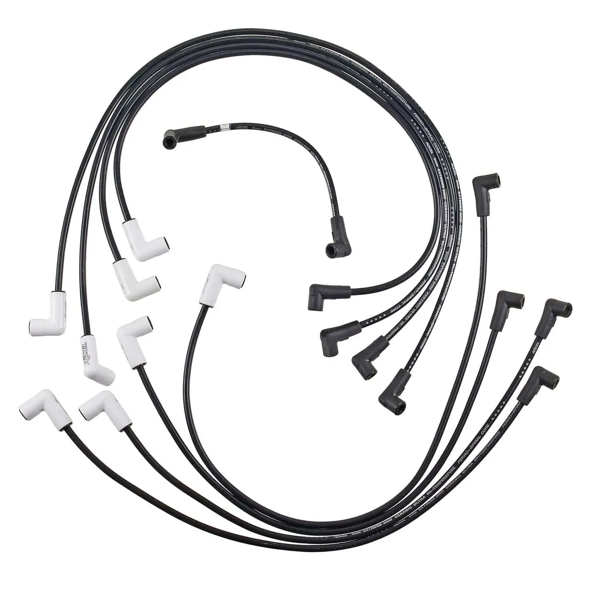 Accel 9000 Ceramic Spark Plug Wire Set – 8Mm, Universal Fit, Extreme Heat Resistance 1