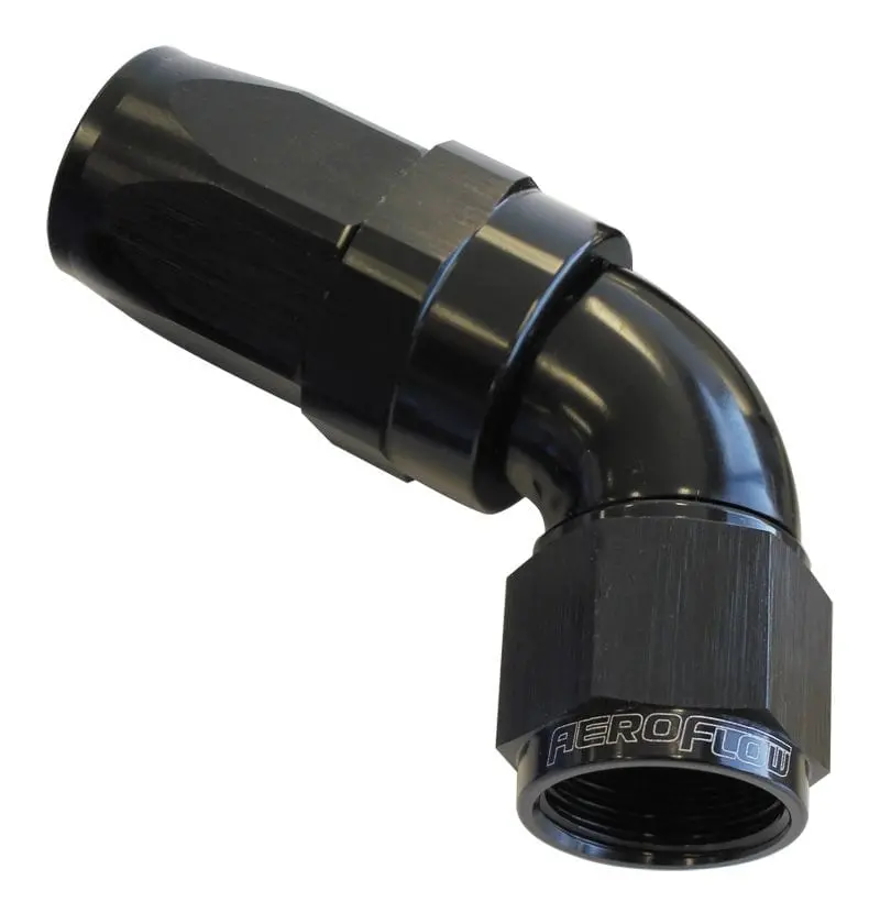 Taper One-Piece 150 Series -16An 60° Swivel Hose End Af198-16Blk – Full-Flow Fitting 1