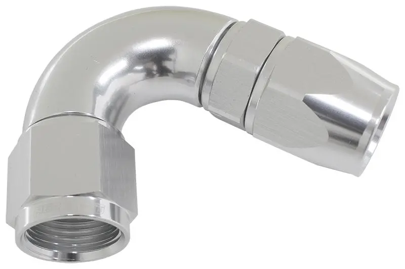 An-16 Ptfe Swivel Hose Fitting – 120-Degree Black High-Pressure End 1