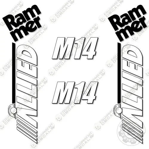 Fits Fits Allied M14 Decal Kit Hammer 1