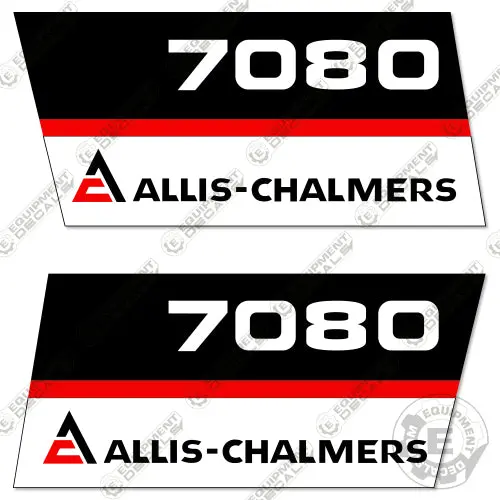 Fits Fits Allis Chalmers 7080 Decal Kit Tractor 1