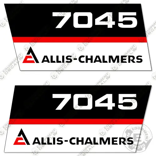 Fits Fits Allis Chalmers 7045 Decal Kit Tractor 1