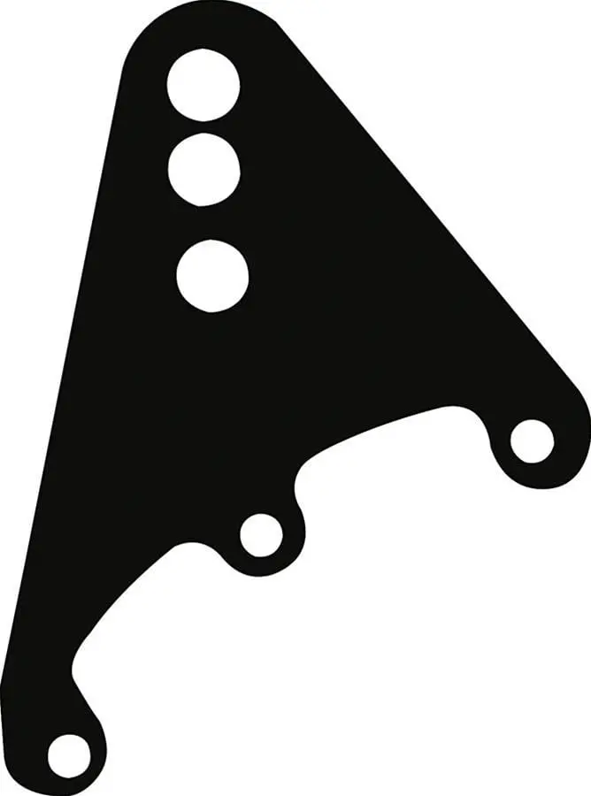 Allstar Performance All60150 Quick-Change Upper Link Mounting Brackets – Bolt-On Rear Suspension Kit 1
