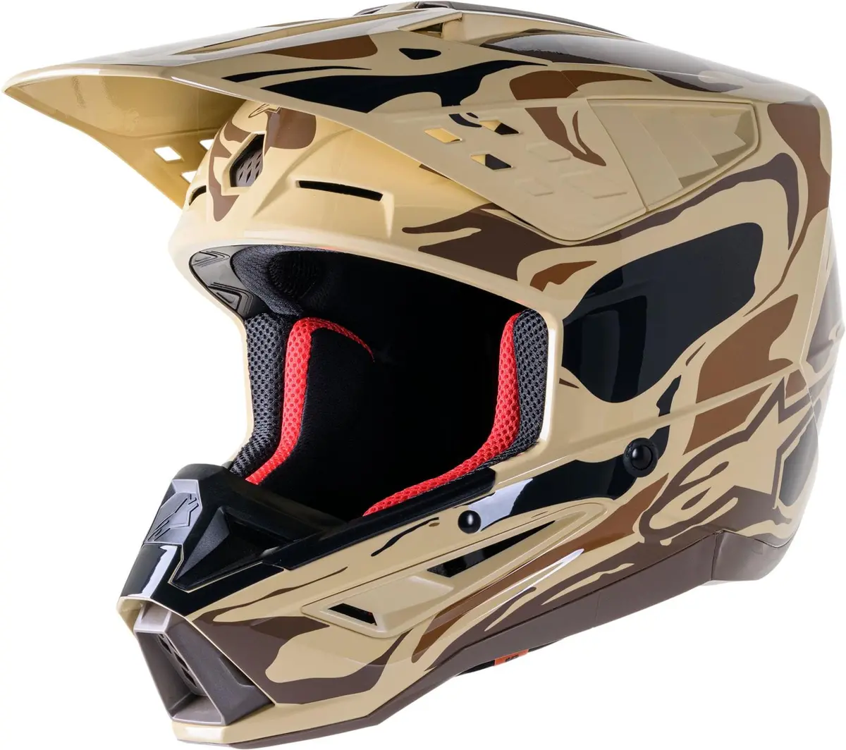 Alpinestars Sm5 Mx Helmet (Model 8306623) In Large Size 1