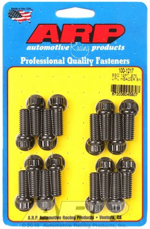 Arp 100-1217 Header Bolt And Fastener Kit 1