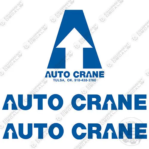 Fits Auto Crane Main Decal Kit 1