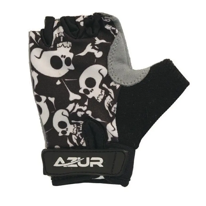 Azur K10 Kids Gloves Skulls 1