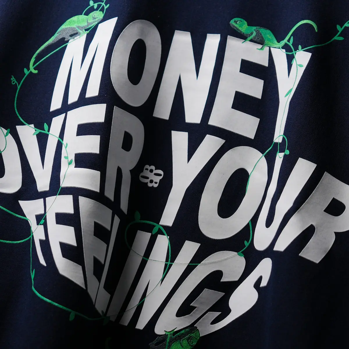 Navy Materialistic T-Shirt 3