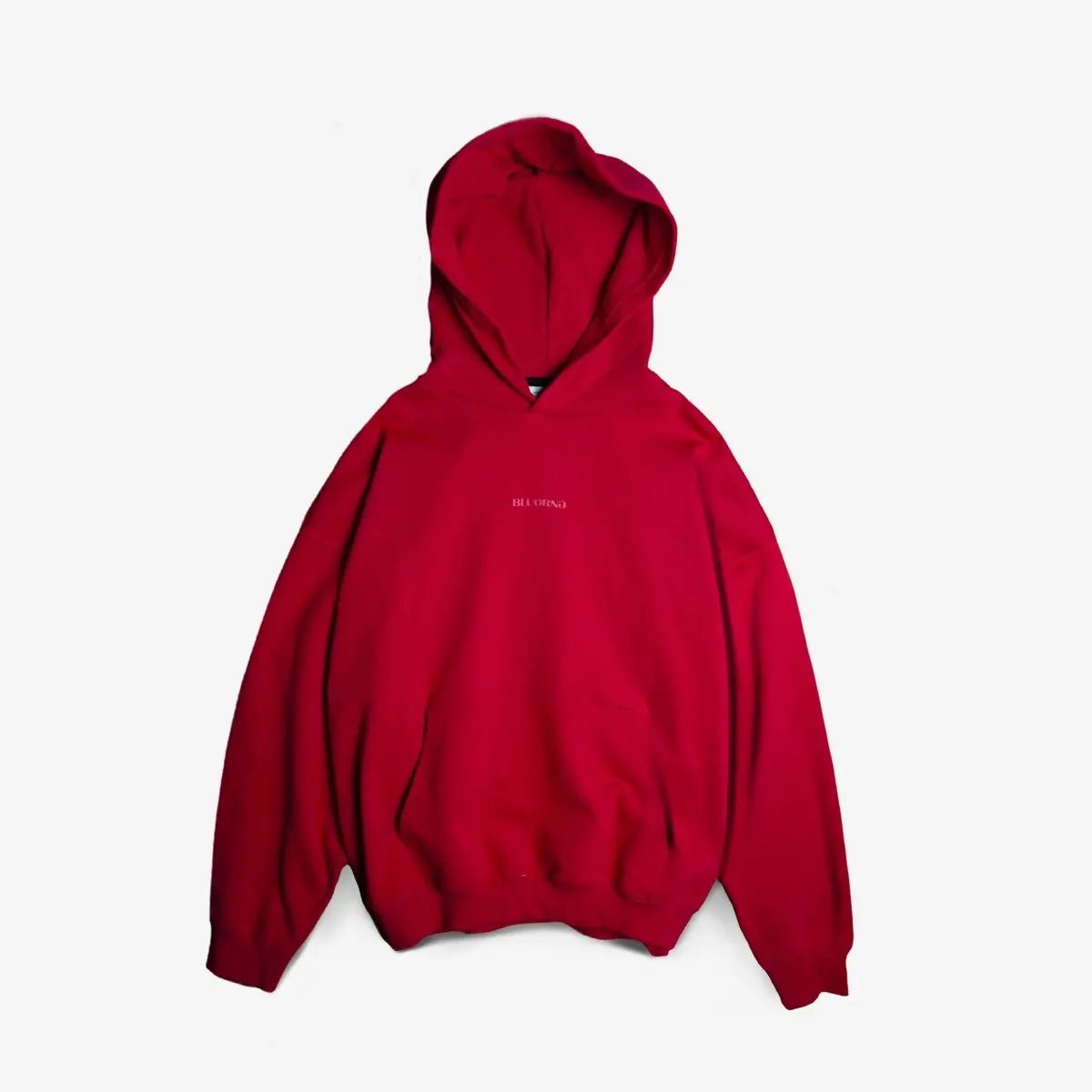 Basic Red Hoodie 1