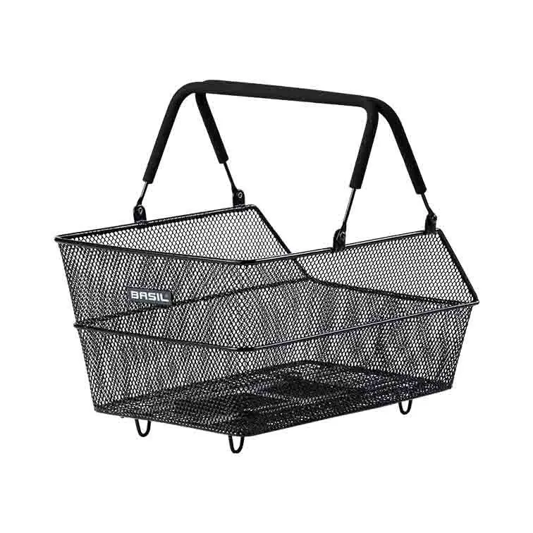 Basil Cento Mik Rear Basket Black 1