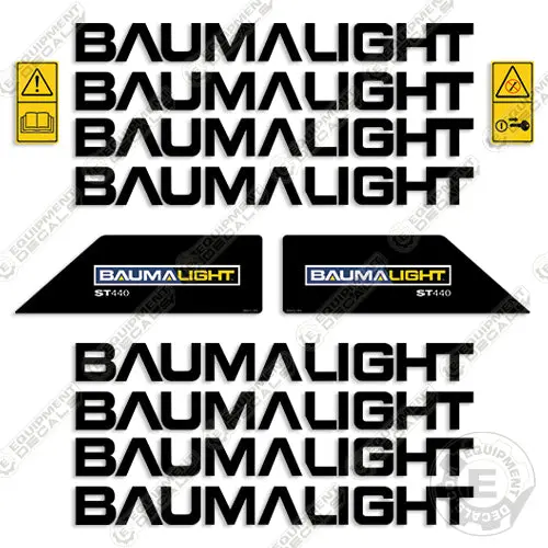 Fits Baumalight St440 Tree Spade Decal Kit 1