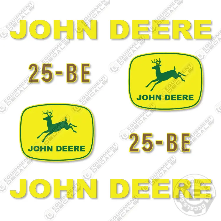 John Deere 25-Be Decal Kit Planter 1