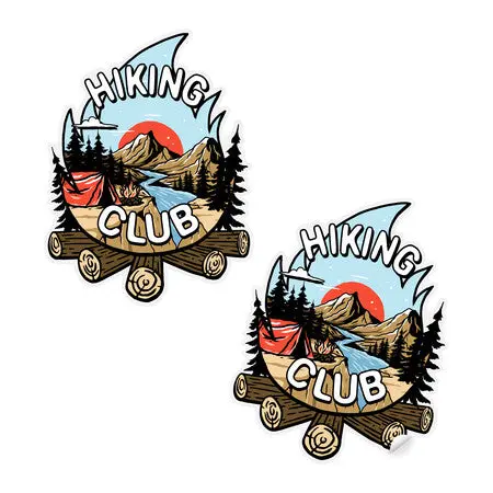 Hike Club Sticker 1