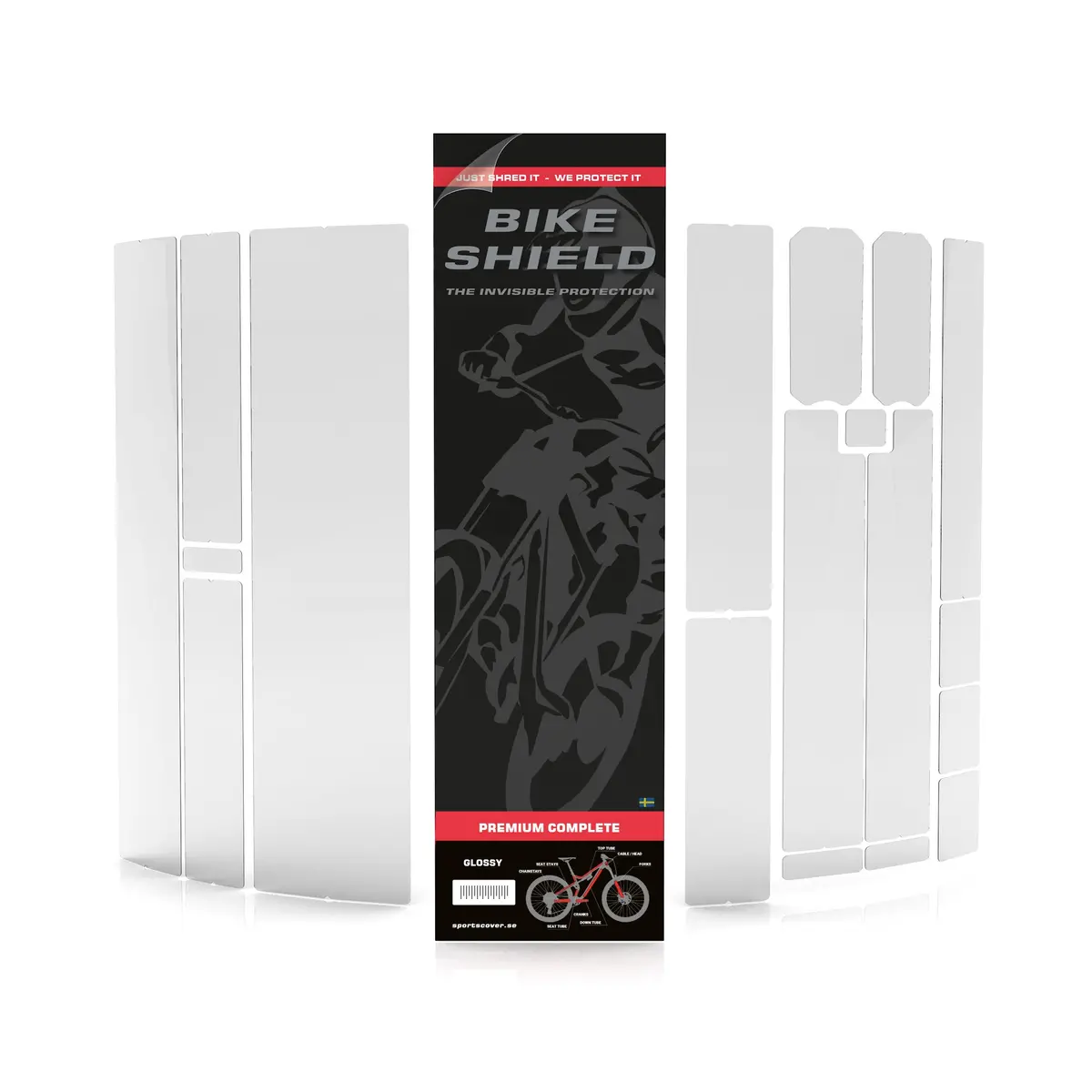 Bike Shield Premium Complete Frame Protection Kit 1