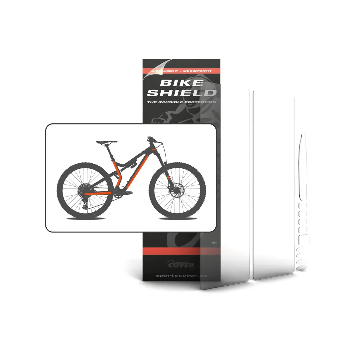 Bike Shield Fullpack Regular Frame Protection Kit 1
