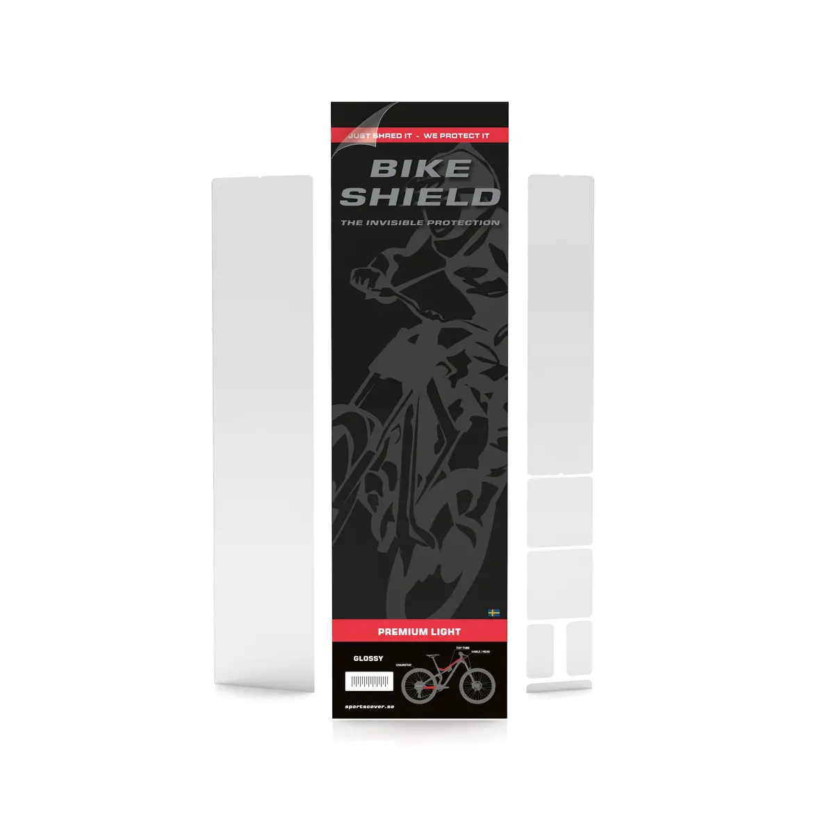 Bike Shield Premium Light Frame Protection Kit 1