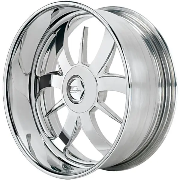 Billet Specialties Gs3D266 Gs Series Polished Custom Wheel – Made-To-Order Finish 1