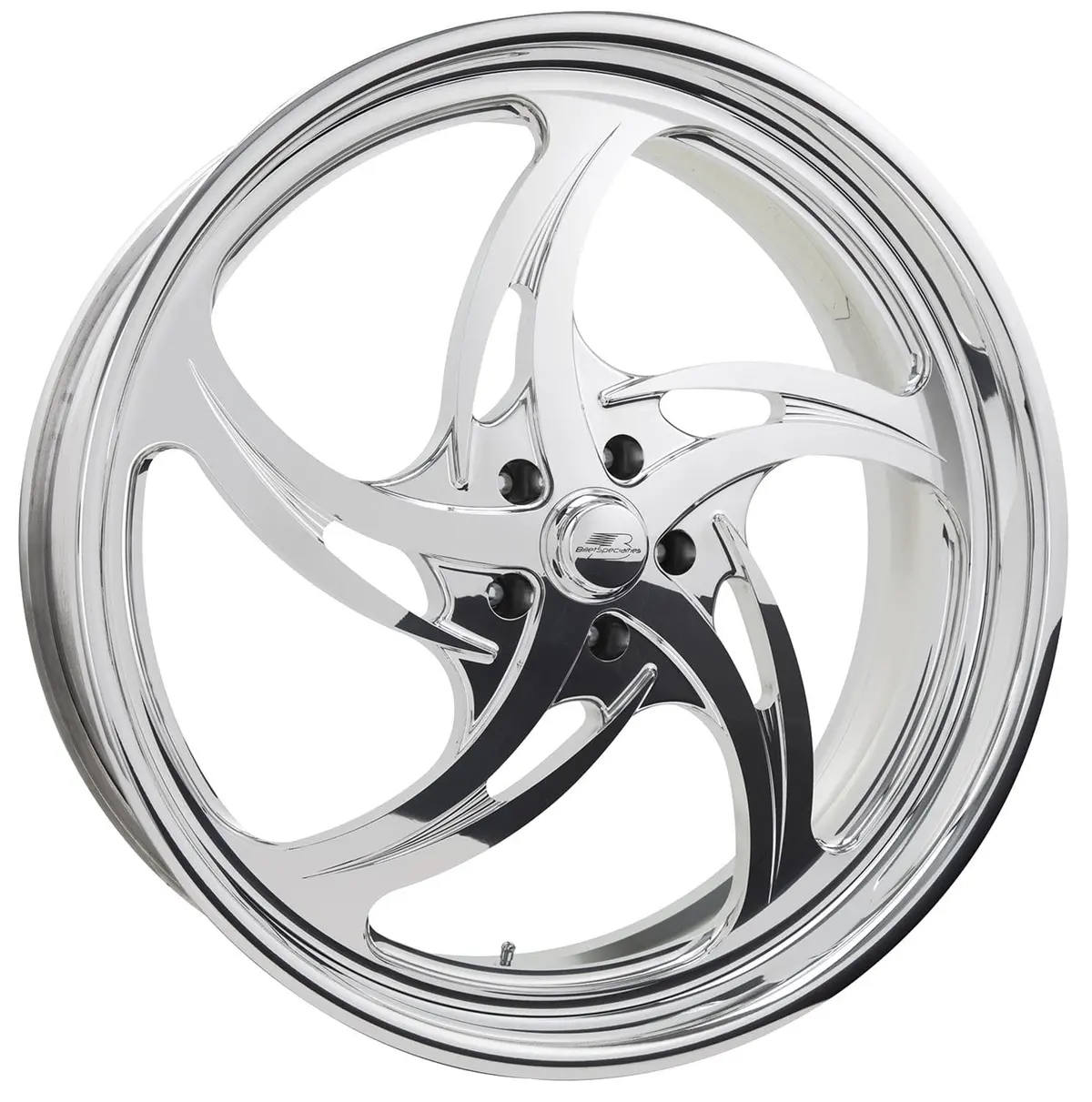 Billet Specialties Slg85 Hurricane Polished Custom Wheels – 19X9.5, 5X120, +38Mm Offset 1