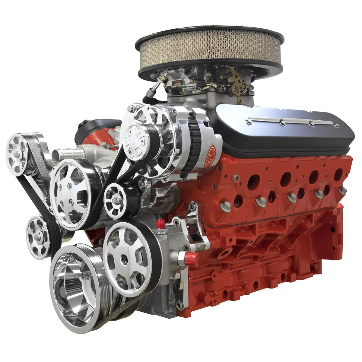 Billet Specialties 13465 Tru-Trac Serpentine Drive Kit – A/C-Free Configuration For Custom Engine Bays 1