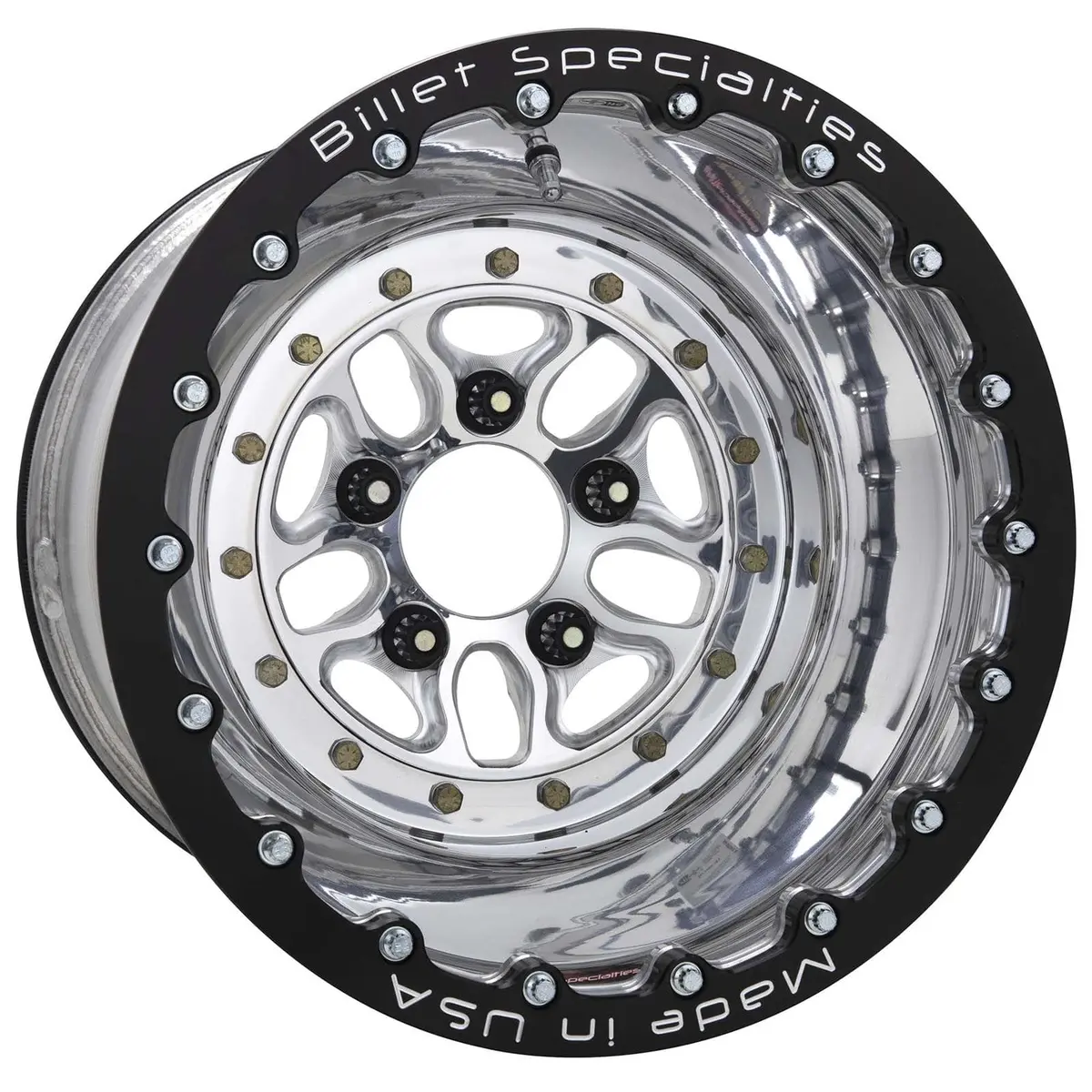 Billet Specialties Cdb075136550 Custom Forged Wheel – Matte Black Finish 1