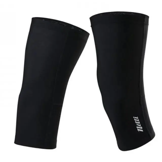 Netti Super Roubaix Thermal Knee Warmers - Black 1