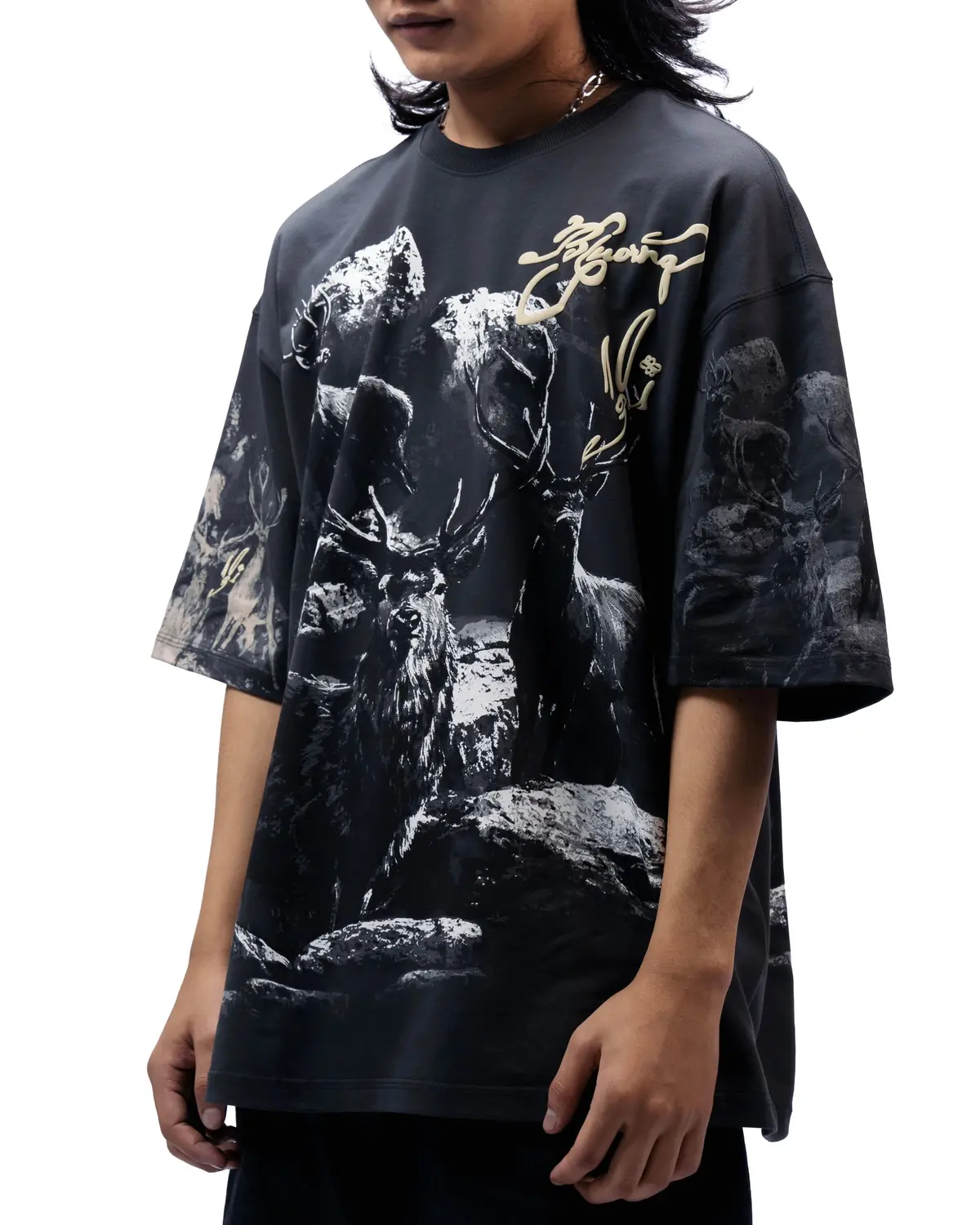 Stag Valley Boxy T-Shirt 1