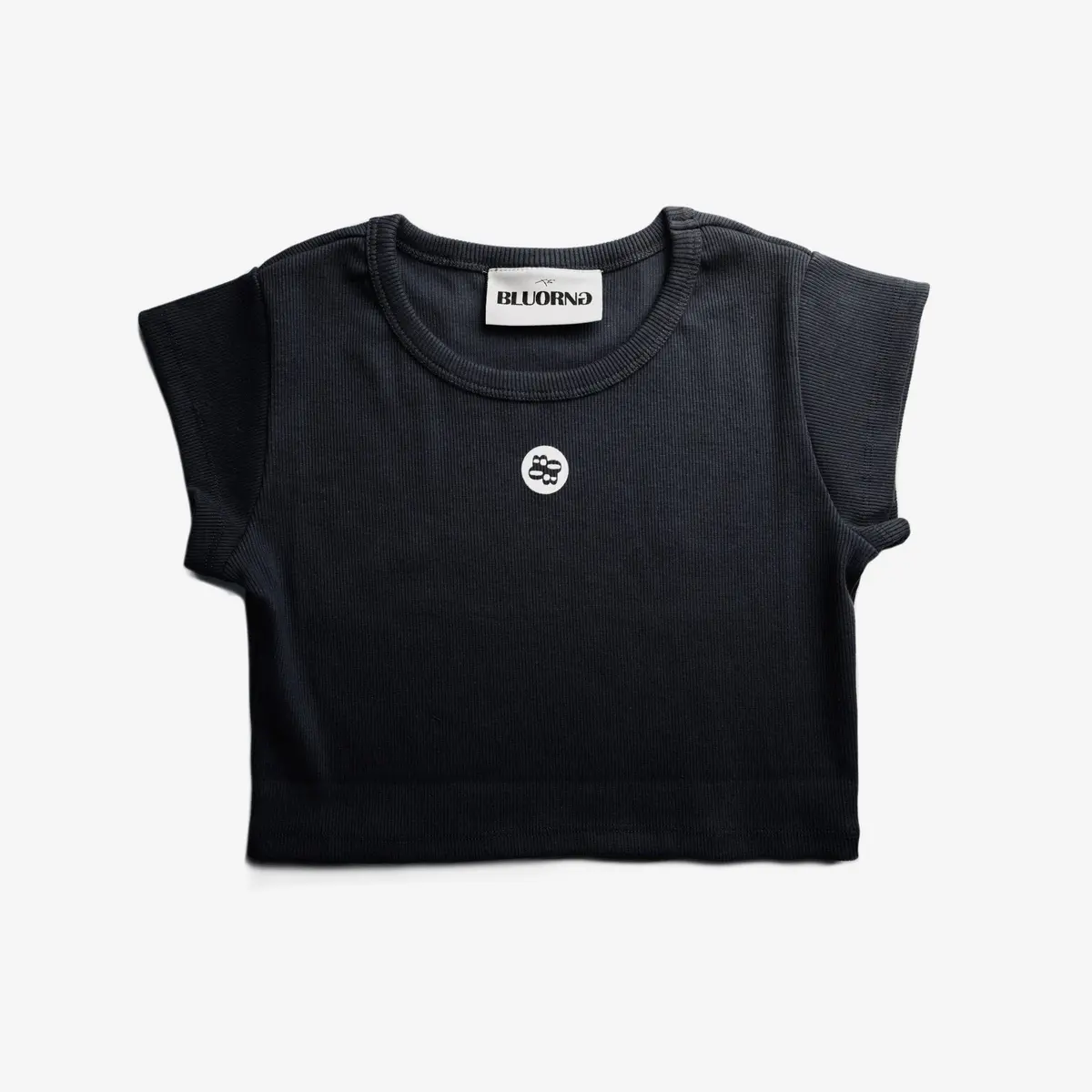 Black Cap Sleeve Croptop 2