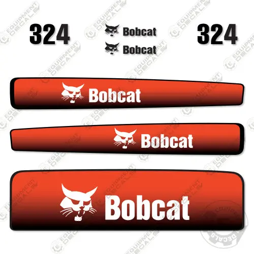 Fits Bobcat 324 Mini Excavator Decal Replacement Kit 1