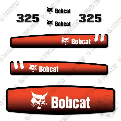 Fits Bobcat 325 Mini Excavator Decal Kit 1