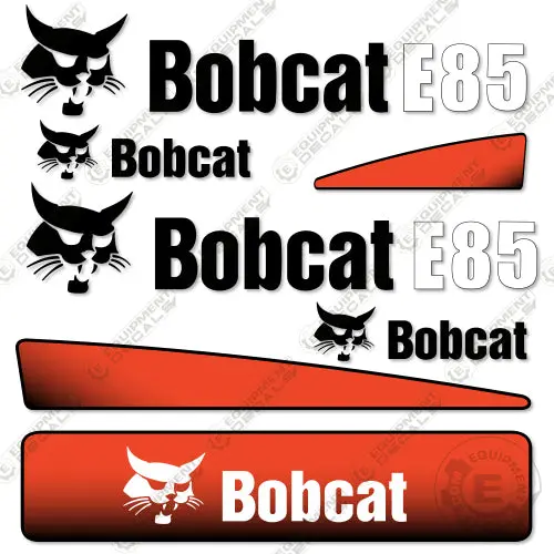 Fits Bobcat E 85 Mini Excavator Decal Replacement Kit E85 1