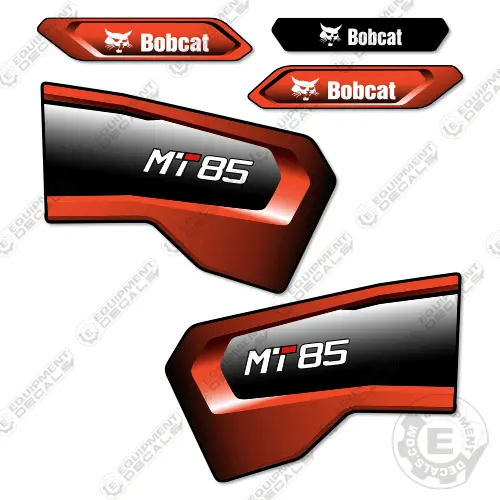 Fits Bobcat Mt85 Mini Skid Steer Decal Kit Custom 1