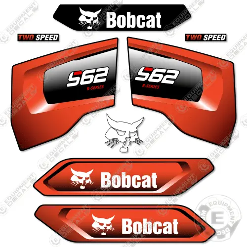 Fits Bobcat S62 Decal Kit Skid Steer 1