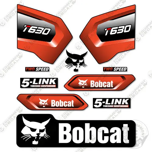 Fits Bobcat T630 Decal Kit Track Loader - Stage 5 1
