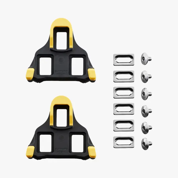 Shimano Sm-Sh11 Spd-Sl Cleats - 6 Degree Float (Yellow) 1