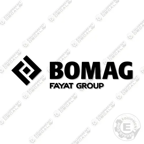 Fits Bomag Front Logo 38" 1