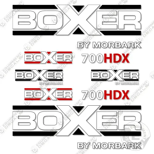 Fits Boxer 700Hdx Decal Kit Standing Skid Steer 1