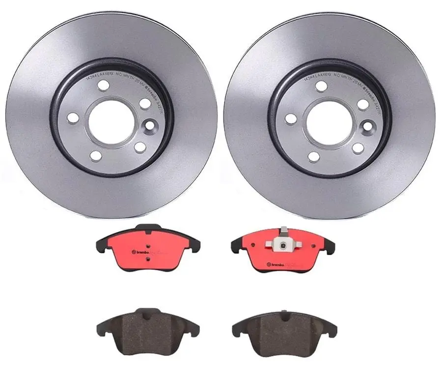 Brembo Kt00036 Brake Pad And Rotor Kit – Premium Disc Brake Replacement Package 1