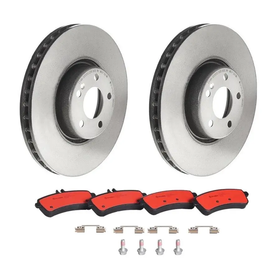 Brembo Premium Brake Kit – Front Disc Pads & Rotors, Application-Specific Kt00C17 1
