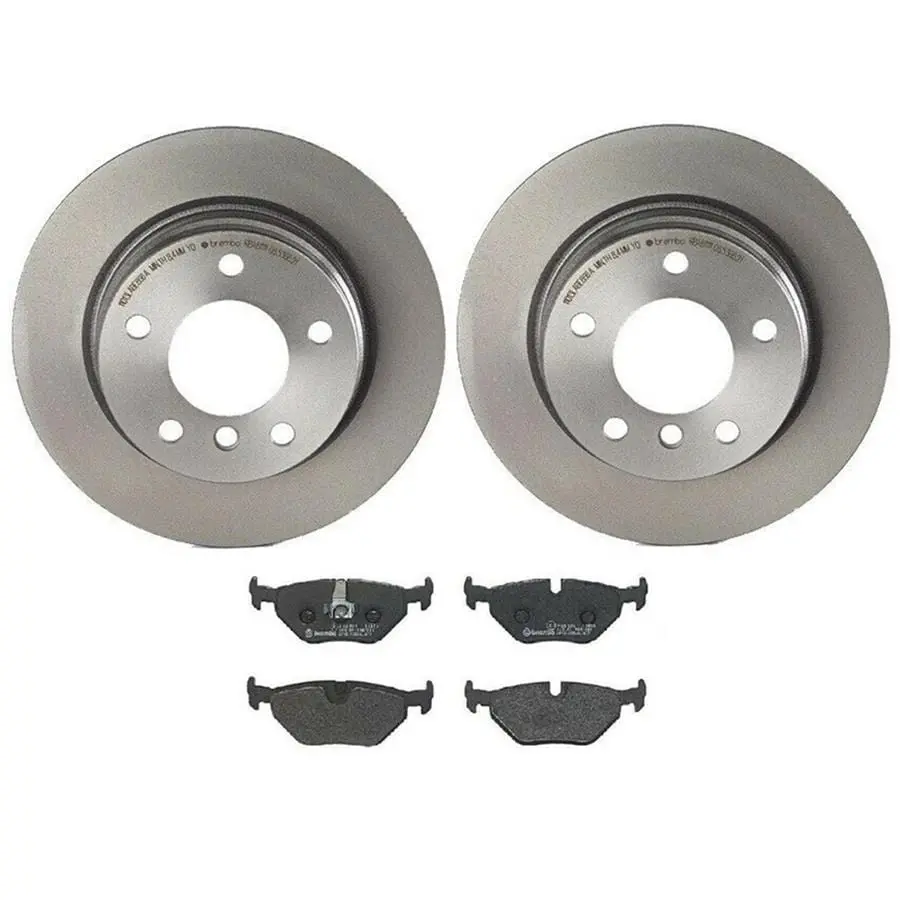 Brembo Complete Front Brake Kit – Ceramic Pads & Drilled Rotors, Model Kt04462 1