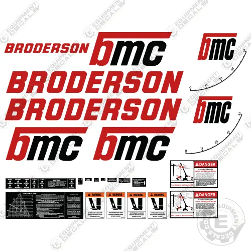Fits Broderson Bmc Decal Kit Crane 1