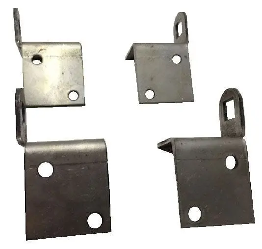 Brookville Bra-961A 4-Piece Tailgate Hinge Set For 1928–31 Pickups 1