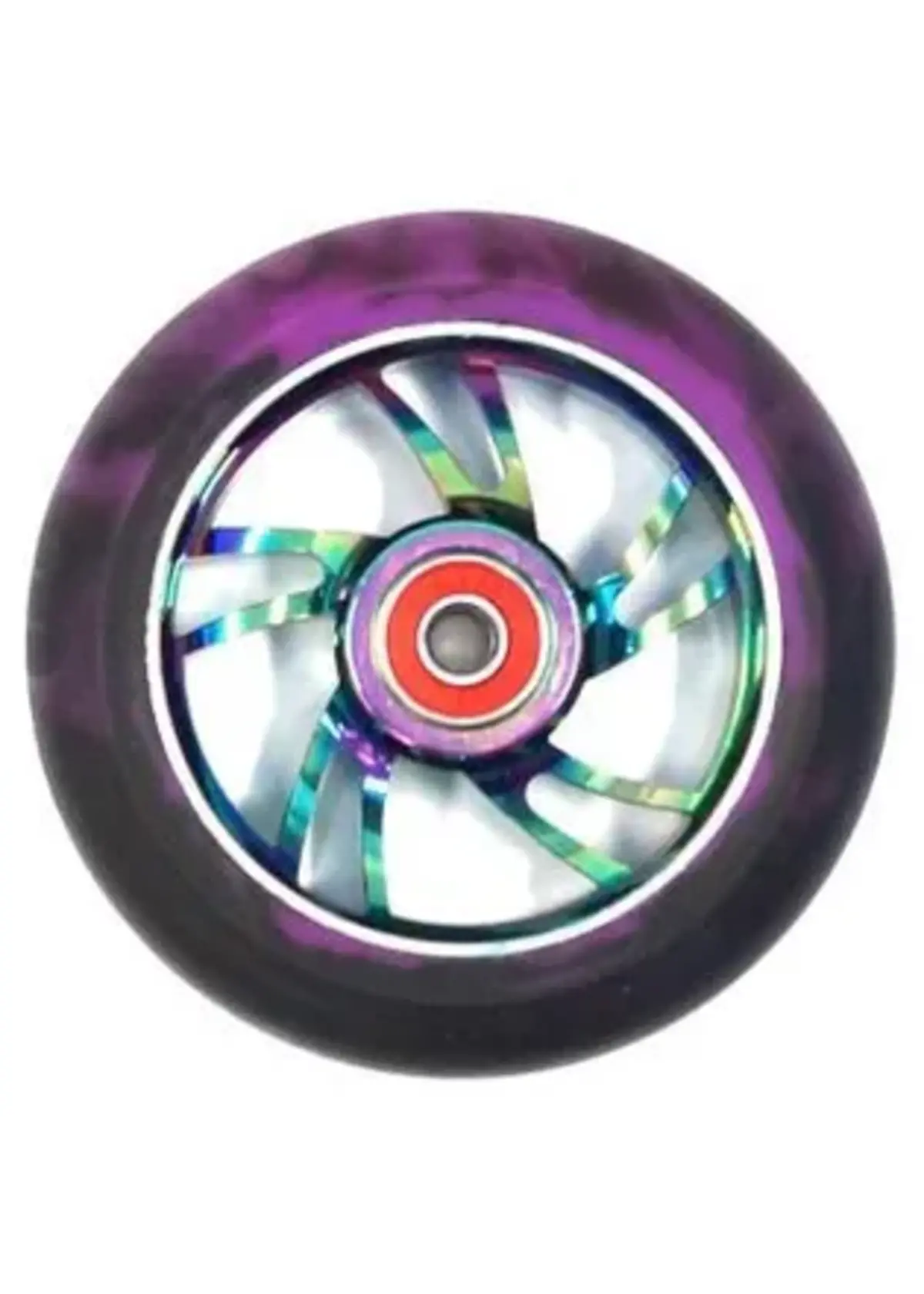 Scooter Wheel Bulletproof Metal 100Mm 2