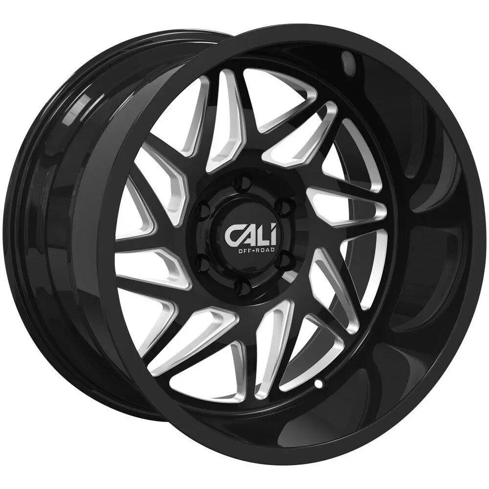 Cali Off-Road Wheels 9112 Gemini Black Milled 1