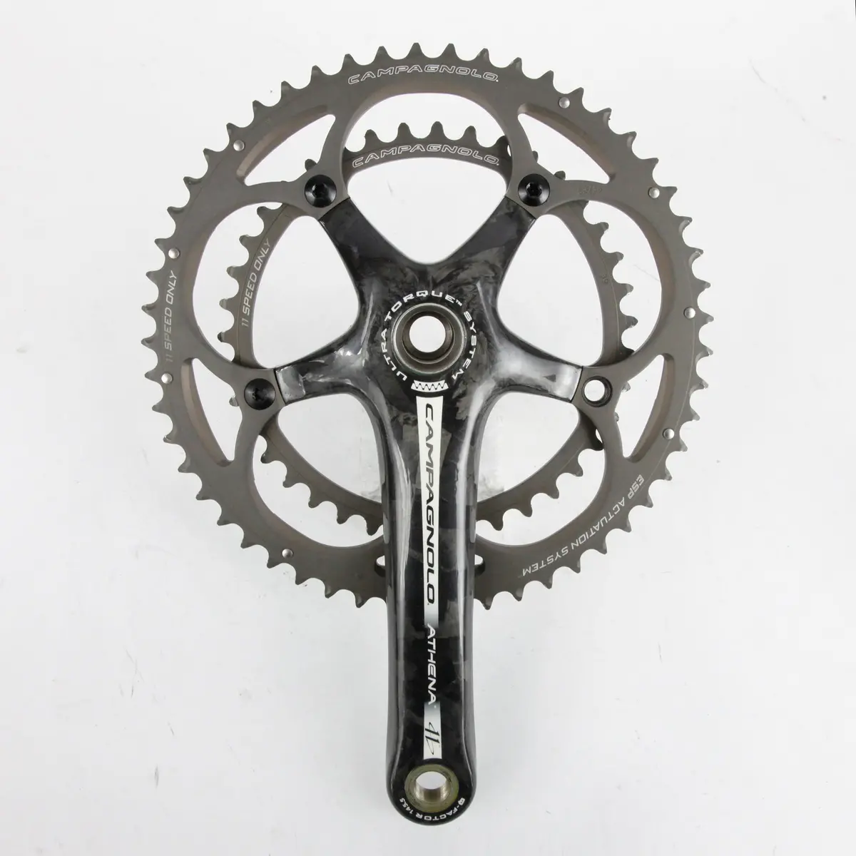 Crankset 11 Speed Campagnolo Athena Carbon 53/39T 170Mm (New Take-Off) 1