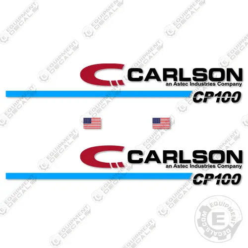Fits Carlson Cp100 Decal Kit Paver 1
