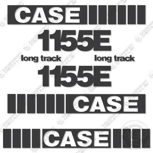 Fits Case 1155E Decal Kit Dozer 1